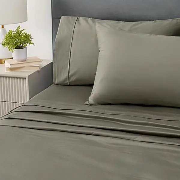 Farm to Home Organic Cotton Tencel Sheet Set - Sage Green