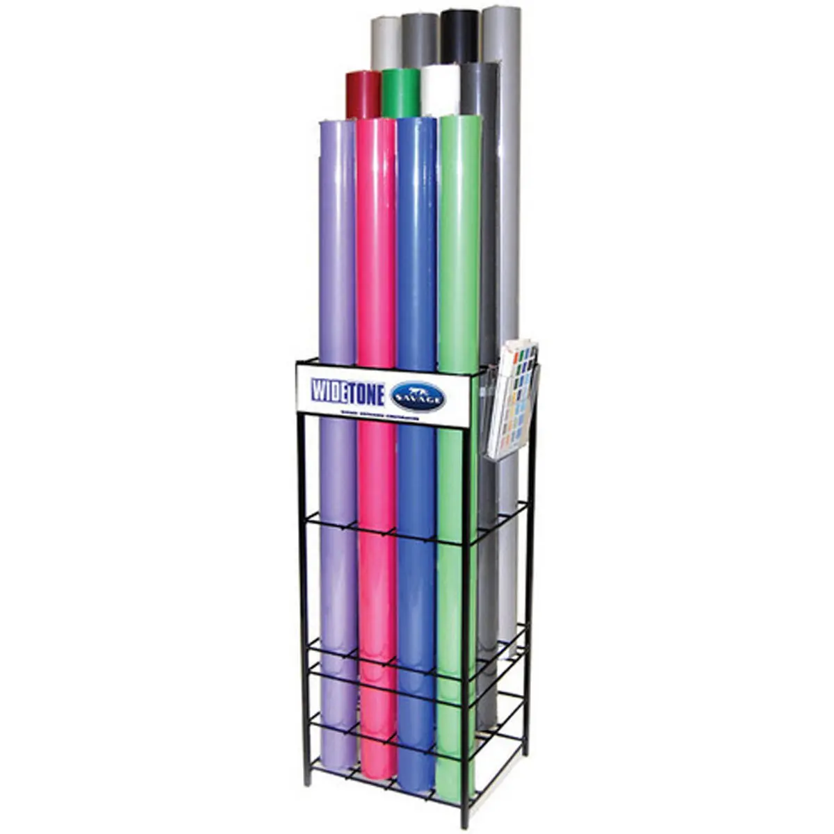 Savage 53" Translum Backgrounds Paper Rolls Floor Display Stand