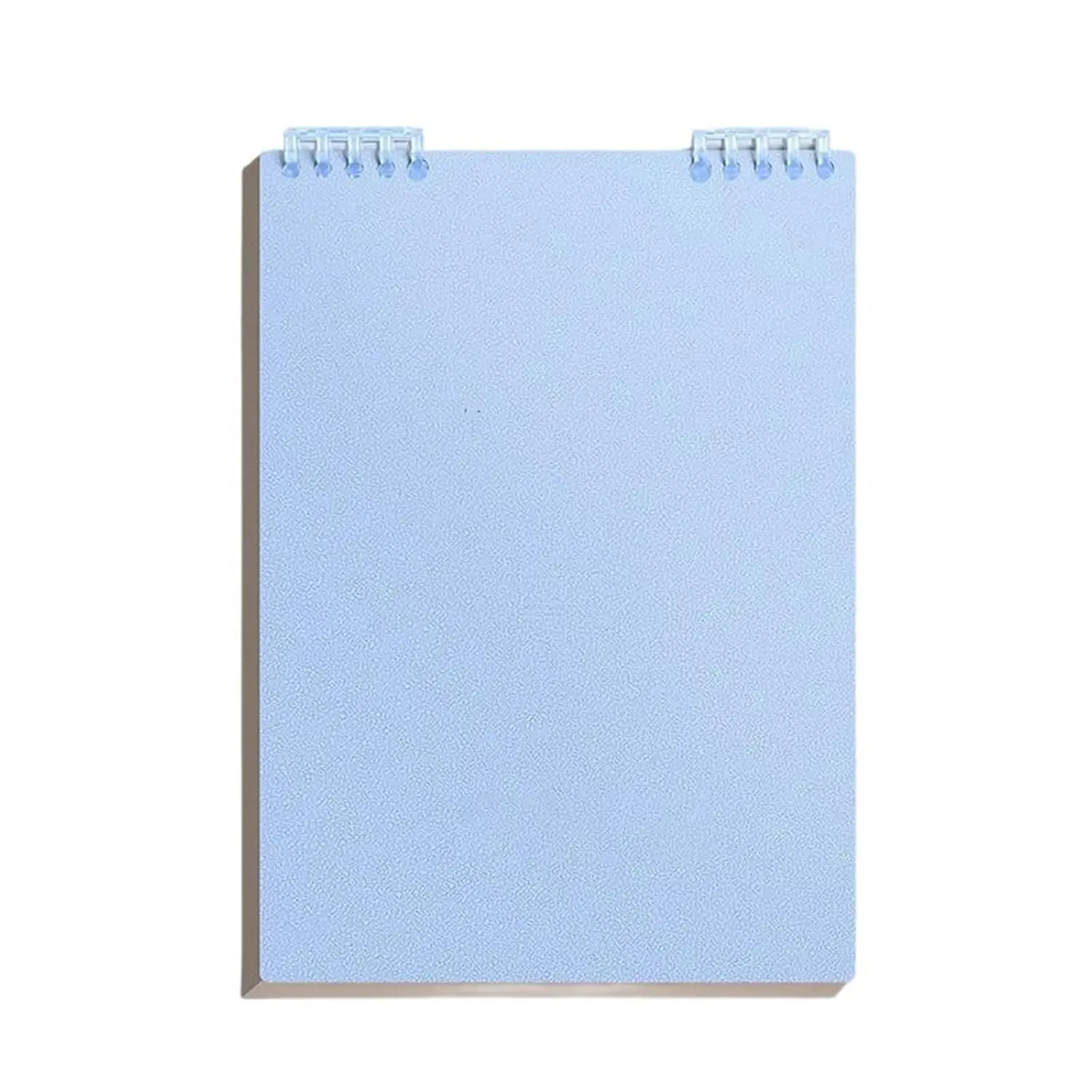2 pcs Thick Plastic Hardcover Top Bound Spiral Journal Notebook, School & Office Supplies