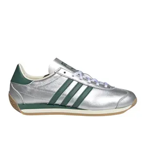 adidas Womens Country Og Lace Up Sneakers Shoes Casual - Silver