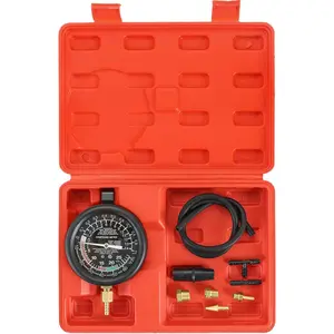 Vacuum and Fuel Pump Tester Gauge Kit, Car Repair Work Tools for Carburetor Pressure Leak Diagnostics, Auto Parts Accessories #fathersdaygift