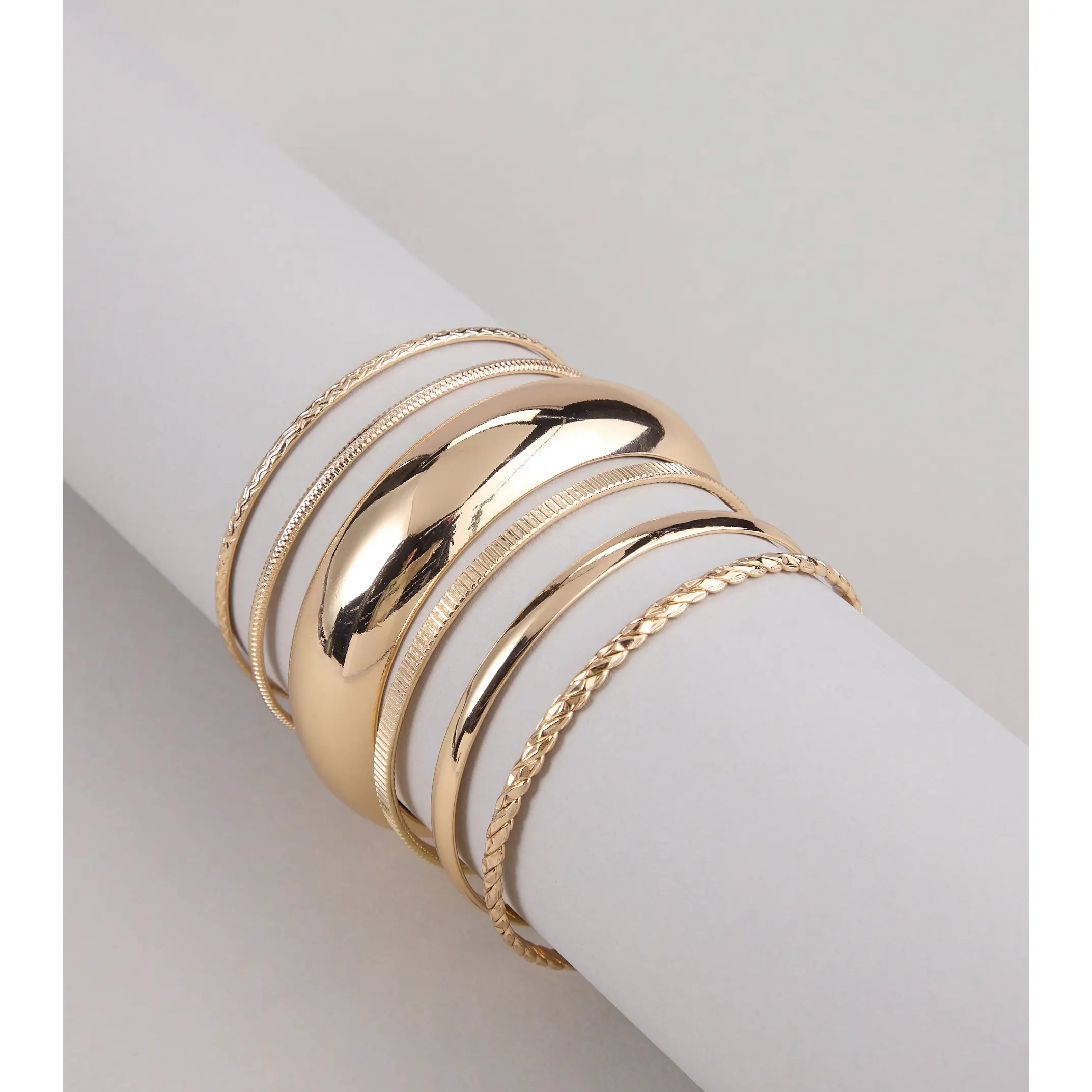 Arm Candy Stacking Bangle Bracelet Set