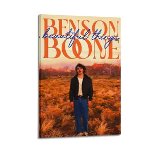 Beautiful Things Benson Boone Canvas Painting Oil Painting Wall Art Canvas Poster Decorative Painting Corridor Decoration Home Ornaments Photo
