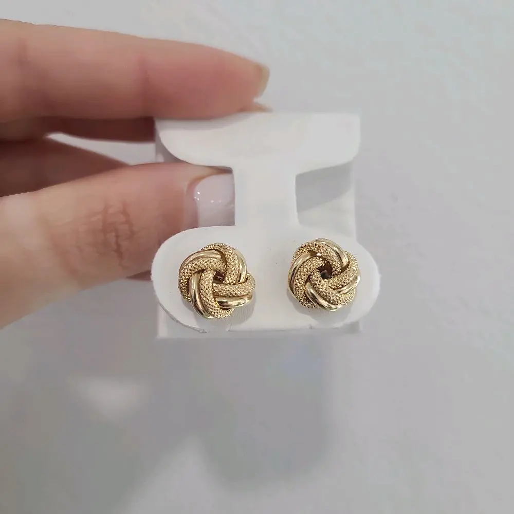 Earrings Nudo 10k