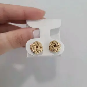 Earrings Nudo 10k