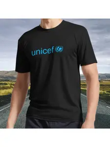 UNICEF National Active T-shirt (for both men and women) - Comfortable and breathable 3D printed T-shirt