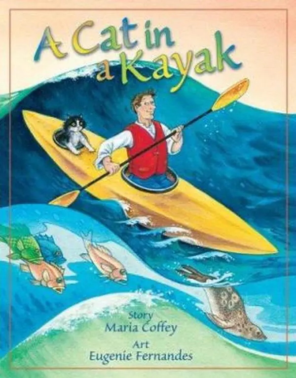 USED Book - A Cat in a Kayak (Teelo's Adventures) by Maria Coffey (Paperback) - english