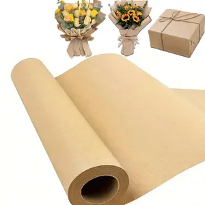 Cowhide Flower Wrapping Paper Roll, Christmas Gift & Birthday Decorating, DIY Packaging Florist Supplies, Craft Poster Board, Gift Box Design, Gift Decoration