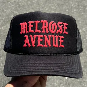 Melrose Avenue — Custom Puff Print Trucker Hat