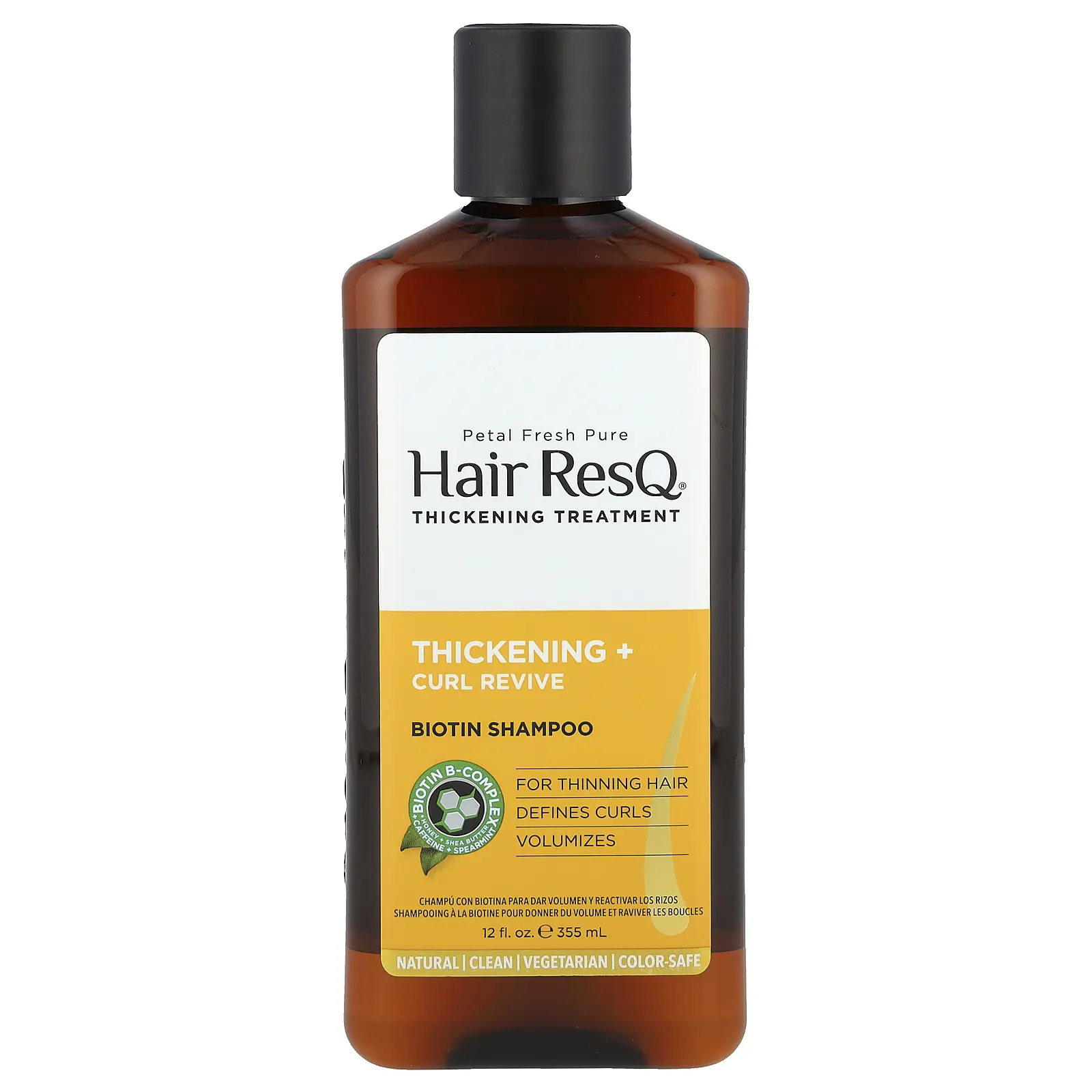 Petal Fresh Hair ResQ®, Thickening Treatment, Biotin Shampoo, 12 fl oz (355 ml)