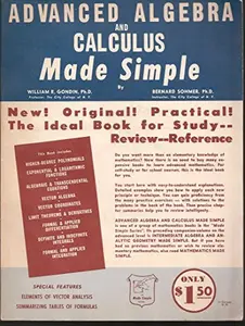USED-Advanced Algebra and Calculus Made Simple by Gondin, William R., Ph.D. (Paperback)