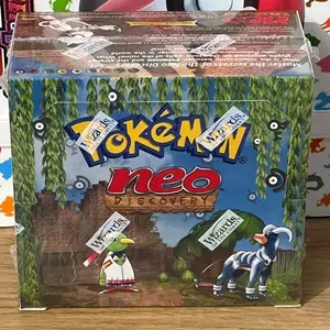 2001 Pokemon Neo Discovery 1st Edition Booster Box Factory Sealed WOTC Vintage RARE