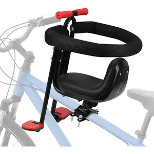 Kid's Bike seat Front Child Carrier Bike Chair for Bicycle Kids seat for Children 2~4 Years,Weight 55 lbs  cycling with kids  Easy to install