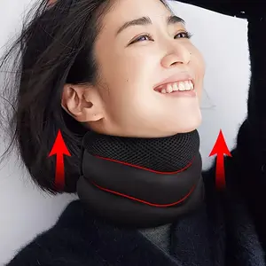 1 piece of ergonomic cervical support strap, adjustable sleep support collar with medium firmness, made of lightweight nylon and polyurethane foam, a comfortable Posture strap neck stabilizer – an ideal Christmas gift for parents