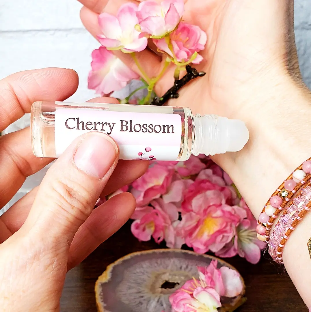 Cherry Blossom Perfume for Women | Japanese Sakura Inspired Roll-on Perfume Oil