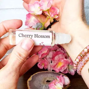 Cherry Blossom Perfume for Women | Roll-on Perfume Oil | Japanese Sakura Inspired