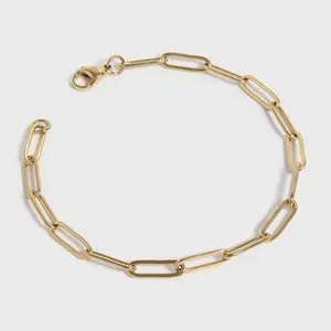 Paperclip Chain Bracelet