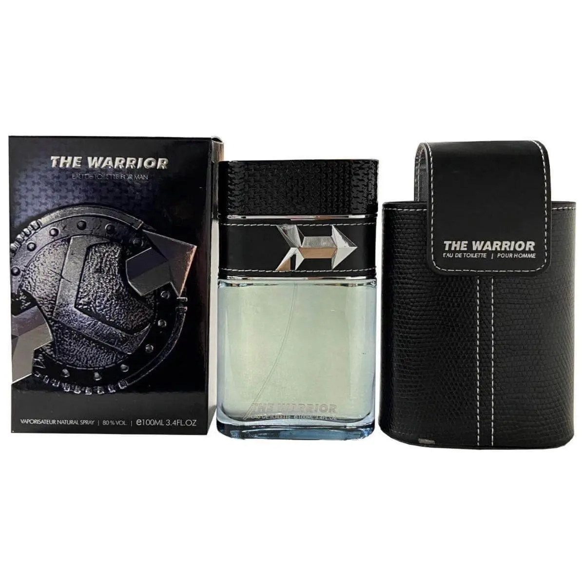 Armaf The Warrior EDT, a Naturally Masculine Cologne and Fragrant Men's Fragrance with Lavender Boost & Patchouli Notes, Fresh Floral Scent, 10 ml Perfumes Travel Size, Mini Travel Size Men's Fragrance, Patchouli Base