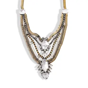 YOU'LL BE BACK STATEMENT NECKLACE