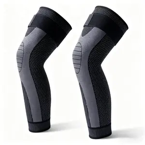 aicao Compression Knee & Leg Sleeve, Unisex Non-Slip Long Cotton Sleeve, Warm Fall/Winter Wear for Joint Pain Relief in Sports & Daily Use, Compression Knee Sleeve, Unisex Fit,summervibes