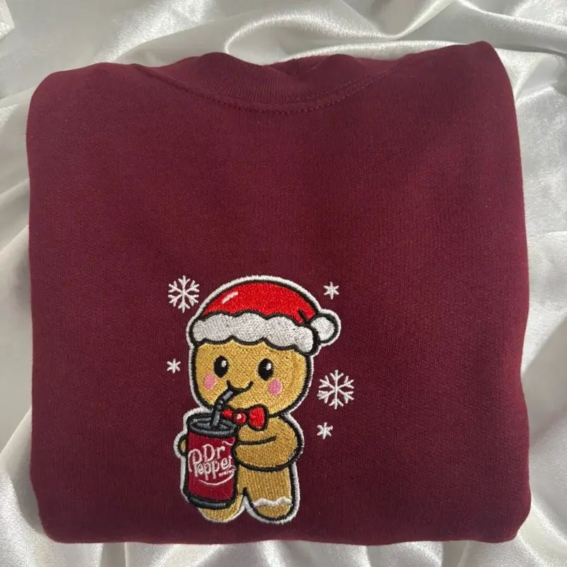Gingerbread Pepper embroidered Sweater