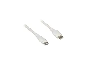 Nippon Labs 6ft. MFi Certified USB-C To Lightning Sync & Charging Cable, White, 30C-10LT-UC06-WH
