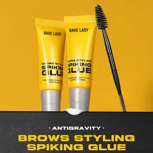 3pcs Eyebrow Styling Gel with Brush - Eyebrow Gel for 3D Natural Outline Shaping, Strong Hold, Waterproof, Sweat-proof, Long-lasting Transparency, Suitable for All Skin Types (Makeup Cosmetic)