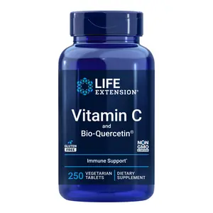 Life Extension Vitamin C and Bio-Quercetin® 250 Vegetarian Tablets