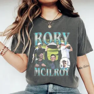 [[Sale up to 50%]Comfort Colors Vintage Bootleg Rory McIlroy Champion 2025 Shirt,Rory McIIroy Golf Shirt, Golf Fans, Gift For Golf Lovers