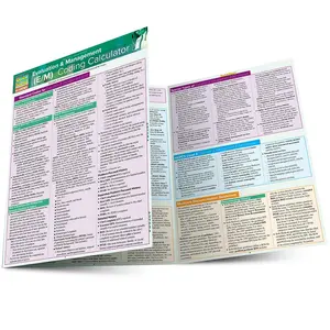Evaluation & Management (E&M) Coding Calculator: QuickStudy Laminated ReferenceGuide (Quick Study Academic)