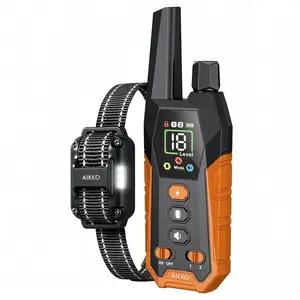 Dog Trainer Collar for 2 Dogs, Waterproof Rechargeable, Remote Control, Suitable for Small/medium/large Dogs, Buzz/vibrate/electric Modes