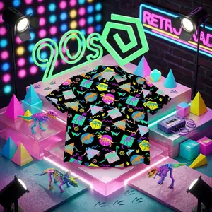 Men's Funny Colorful Hawaiian Shirt - Casual Short Sleeve Button Down Shirt with Animal Print Perfect for Summer Beach Vacation Party Tropical Style Lightweight Breathable Comfortable Fashion