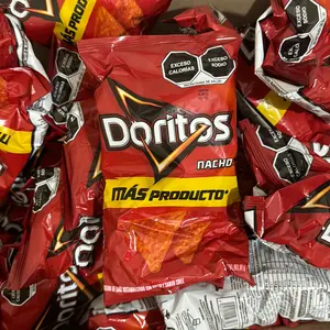 5-Pack Sabritas Doritos Nacho Mexican chips small bag Snack Crispy Crunchy Cheese Flavor
