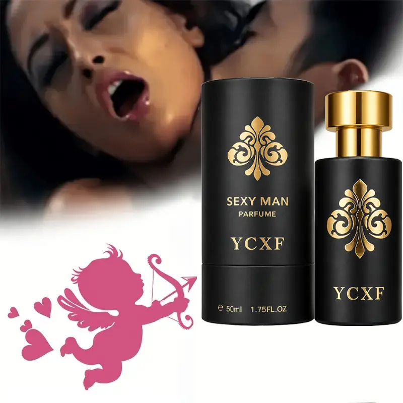 Pheromone Cologne for Men - Long-Lasting Woody Citrus Amber Scent, Eau de Parfum Spray for Magnetic Attraction, Luxury Black Gold Bottle for Dating & Gifting, 1.7 oz / 50ml, Aroma, Scented, Highly Fragrant, Bright Aroma, Boyfriend, Wedding, Husband