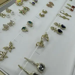 Lote arete y arracada alta calidad