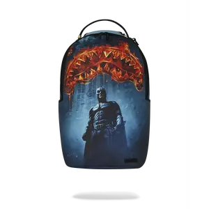 BATMAN BEGINS GOTHAN SHARK INFERNO BACKPACK BATMAN BEGINS GOTHAN SHARK INFERNO BACKPACK