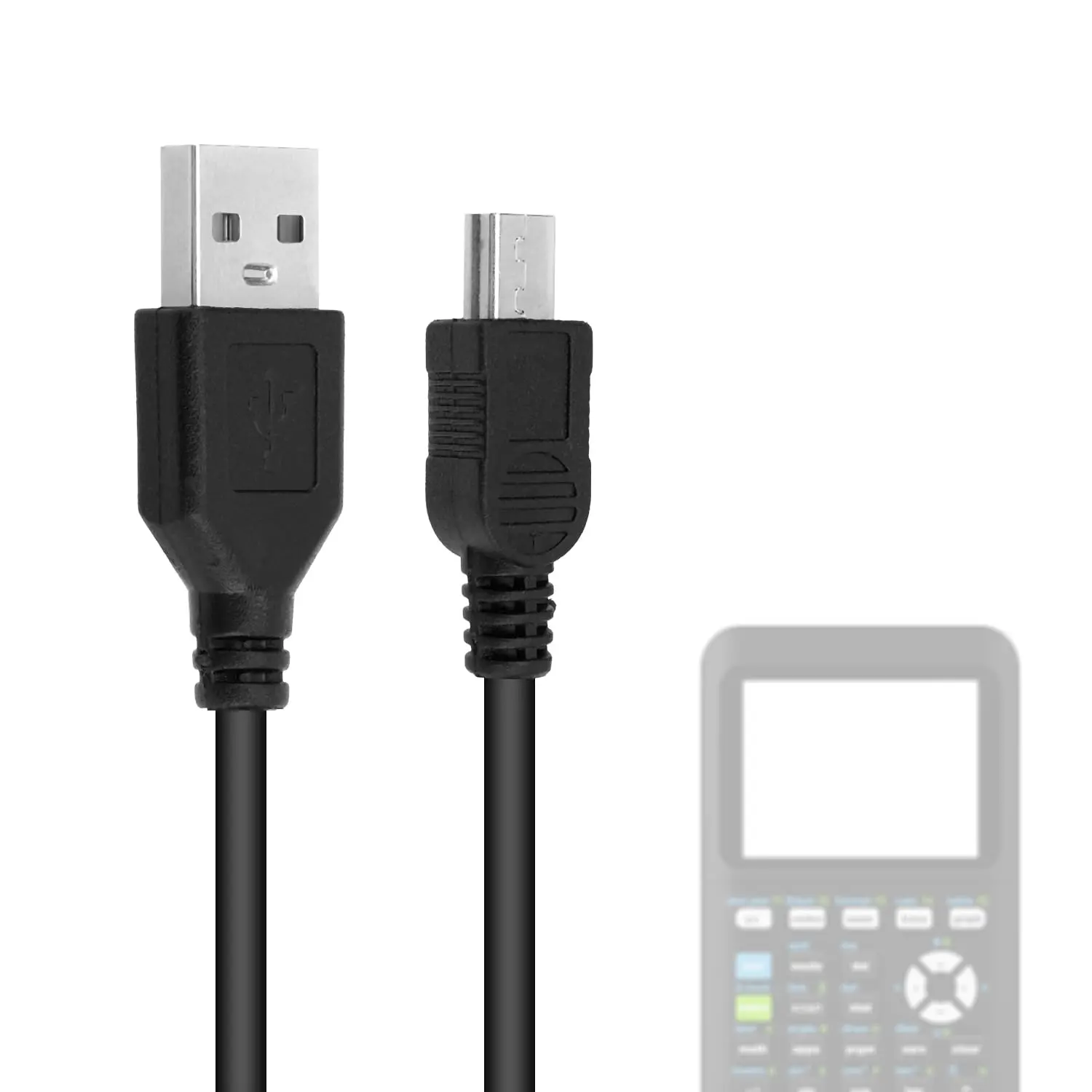 1.5m/5ft Charger for TI 84 Plus CE, Calculator Graphing    Data  Accessories Compatible with  TI-84 Plus CE/Ti-nspire CX/Ti-nspire CX II/TI-83/TI-85/TI-8