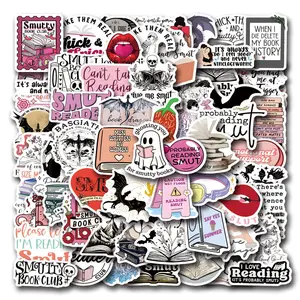 Dark Romance Book Sticker, 150pcs/set Bookish Reading Booktok Aesthetic Sticker, Book Sticker for Adult Clear Case Skin Transparent, Bookish Book Lover Gifts Accessories, Decorative Stickers