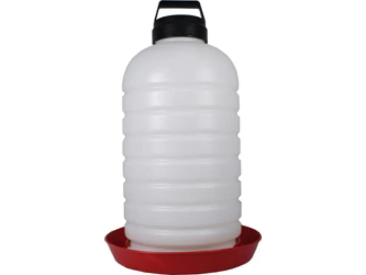Farm-Tuff P7G04 Top Fill Poultry & Game Bird Fountain - 7 gal - Opaque & Red