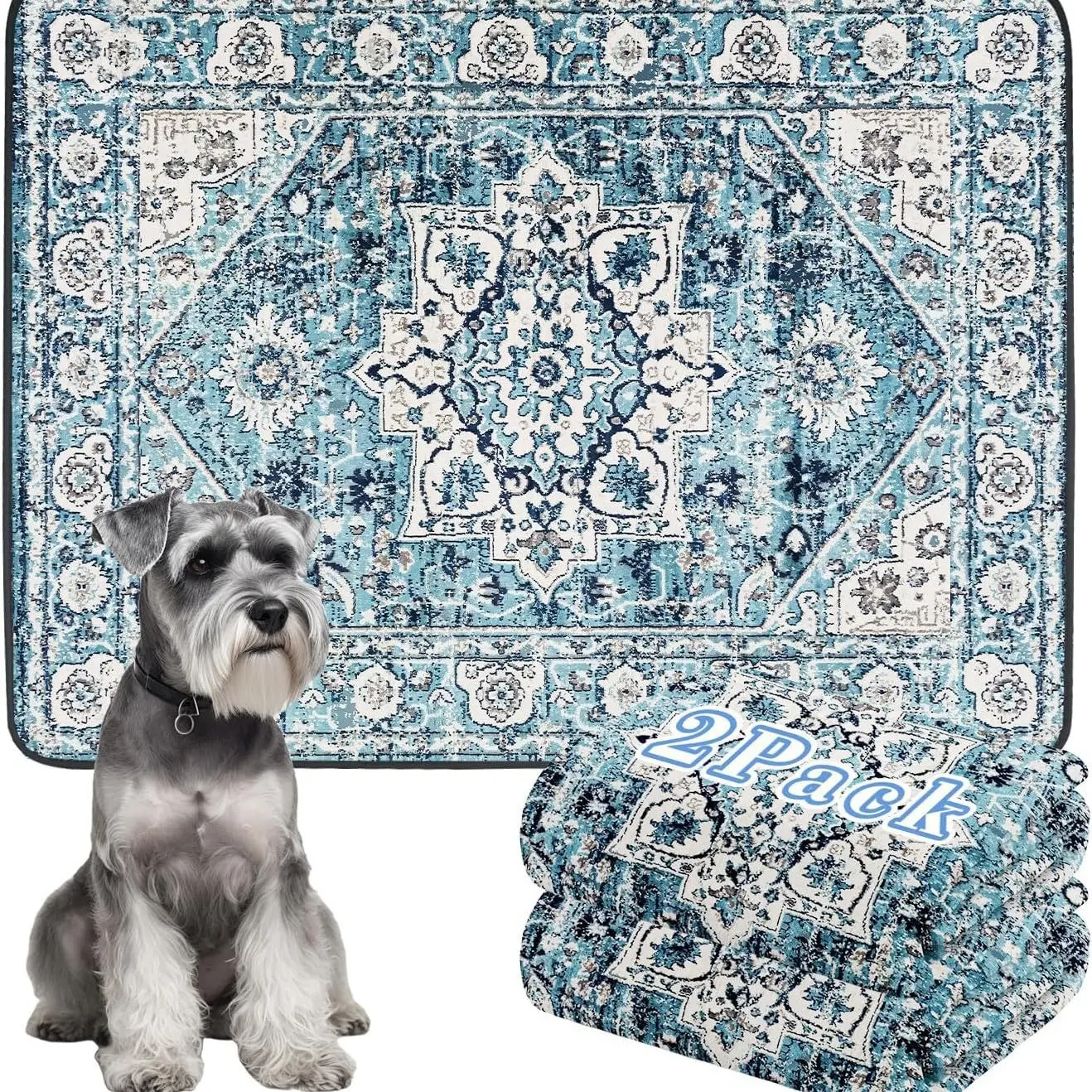 Pet Supplies Urine-Proof Dirt-Resistant Easy-to-Clean Carpet Mat for Cats and Dogs, Sofa & Coffee Table Mat