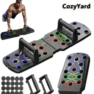 [Dealsforyoudays] Push Up Bar with Non-slip Sticker, 1 Sets Home Fitness Equipment for Chest and Abdominal Muscle Training, Push Up Board, Gym Equipment & TikTokShopSummerTurnUp