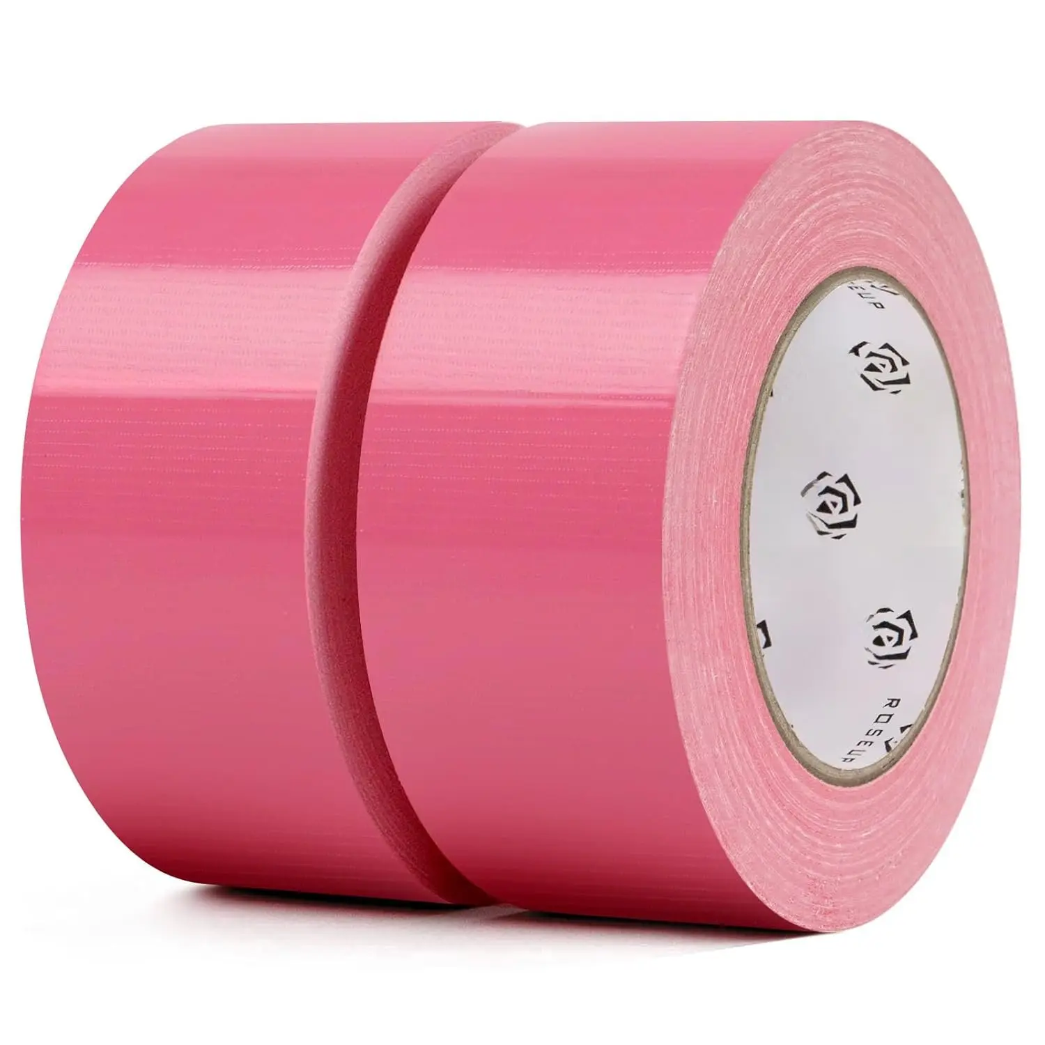 2 Pack Duct Tape Heavy Duty,7.5 Mil Thickness,2 Inches x 30 Yards,Flexible,No , and  by Hand,Multi-Use for Indoor & Outdoor, Pink