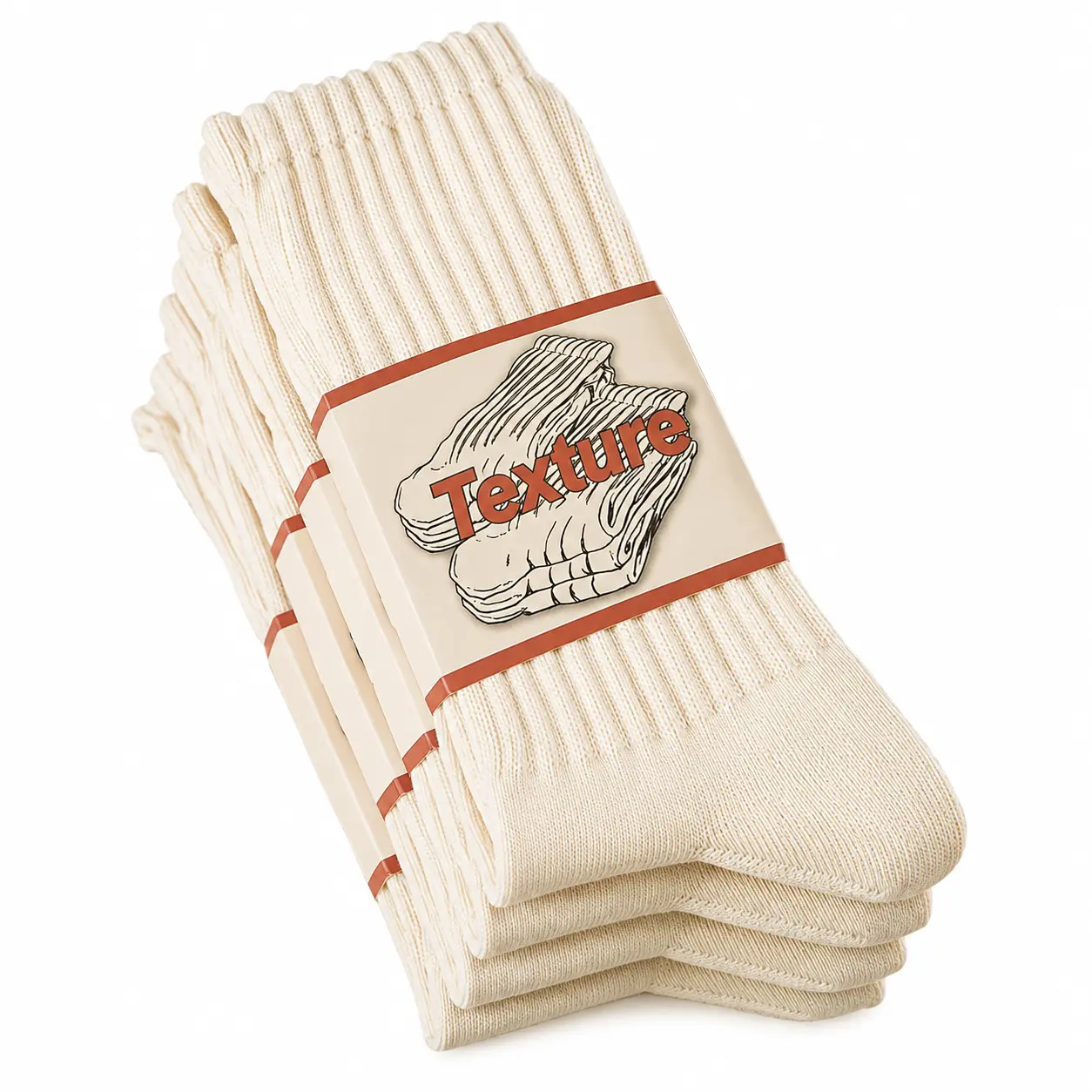 4 Pairs Cotton Crew Socks for Women & Men, Soft Breathable Athletic Socks with Seamless Toe, Cozy Casual Socks for Daily Wear, Fall & Winter Everyday Socks, Comfortable Knit Socks Ankle comfort
