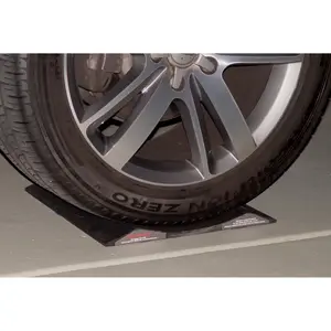 212 MAIN Park Smart Tire Saver Ramps (Set of 2) - 15 in. Ribbed Grip, Solid PVC, Easy Setup, Prevents Flats for 13-26 in. Pneumatic Tires, Semi Truck Aftermarket Accessories