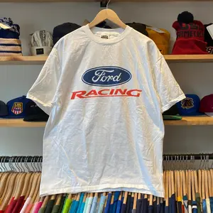 Vintage 90s Ford Racing T-Shirt, Retro Ford Motorsport Tee Streetwear Style