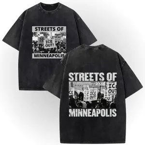 ✊🏾 Anti ICE ICE OUT Graphic Tee |   100% Cotton Double-Sided Vintage Washed STREETS OF MINNEAPOLIS Tshirts, Chinga La Migra ! # AbolishIce # IceOut # HumanRights # 100CottonTee # DoubleSidedTee # NoOneIsIllegal # TikTokMadeMeBuyIt # TikTokShop