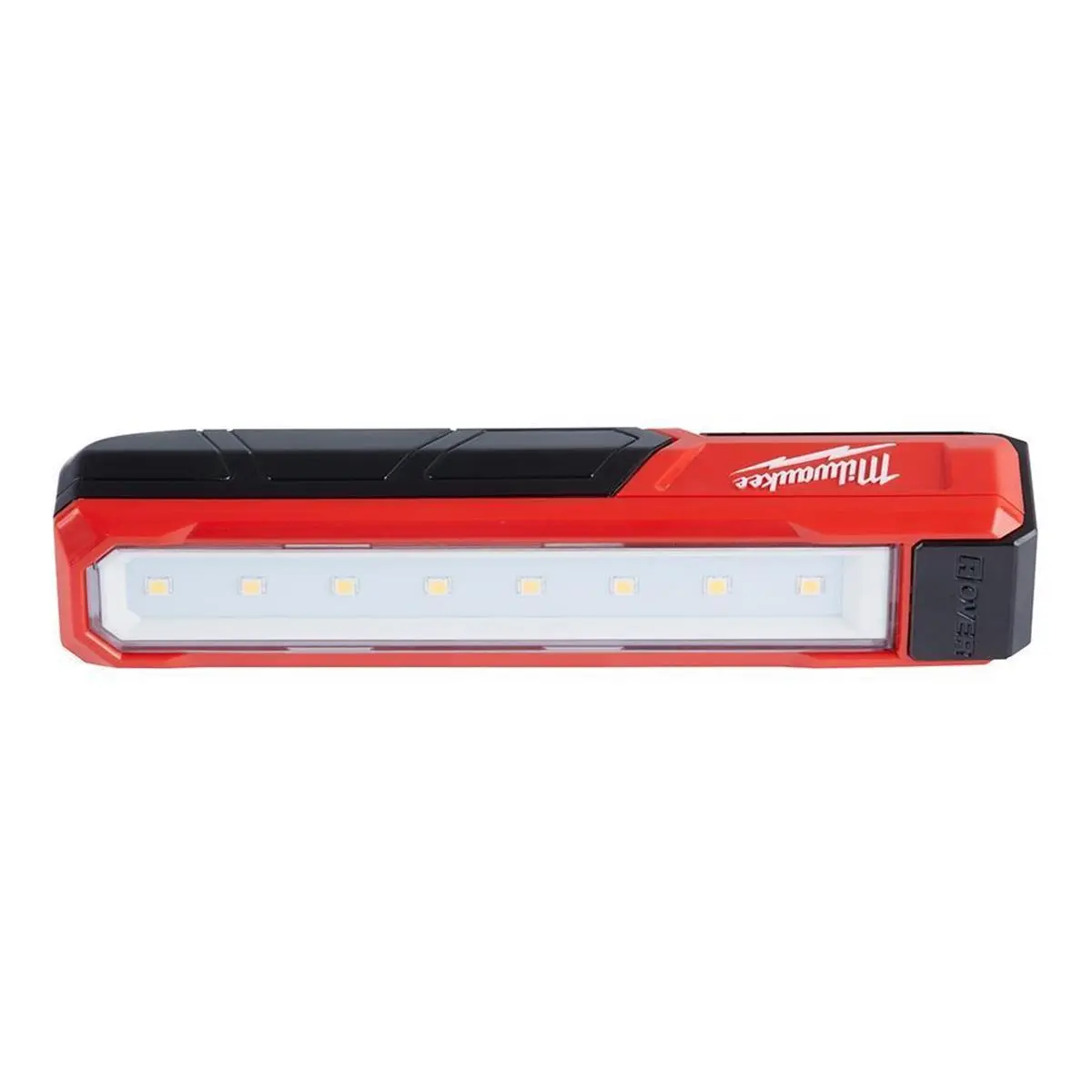 Milwaukee Tool USB-Rechargeable Rover Pocket Flood Light, Magnetic Flashlight for Boating, Water Sports, Boat Accessories, Angled Body, Dual Magnet Clip, Impact Resistant, 2 Light Output Modes