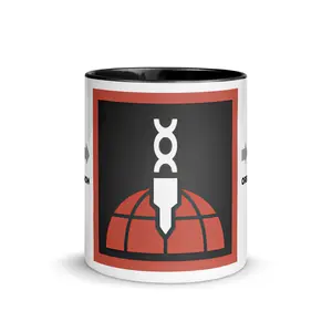 Orbital Railcannon Strike Stratagem Mug with Color Inside (Helldivers Inspired)