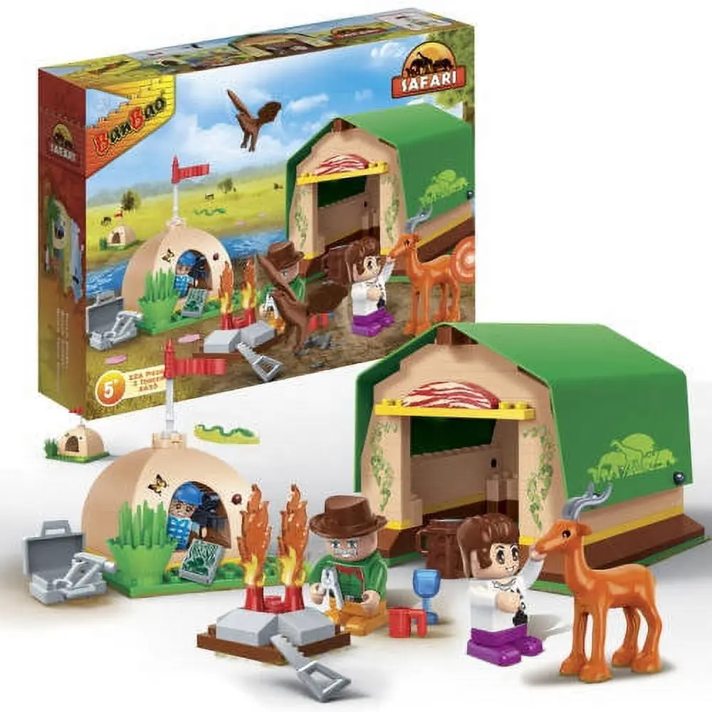 BanBao Tented Camp 226-Piece Building Set