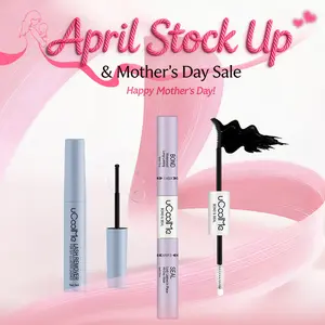 uCoolMe Lashes Bond & Seal & Remover Waterproof 2In1 Cluster Makeup Glue For Eyelashes Extension Longlasting & Waterproof For Girls Strong Hold Glue Spring Glow-Up